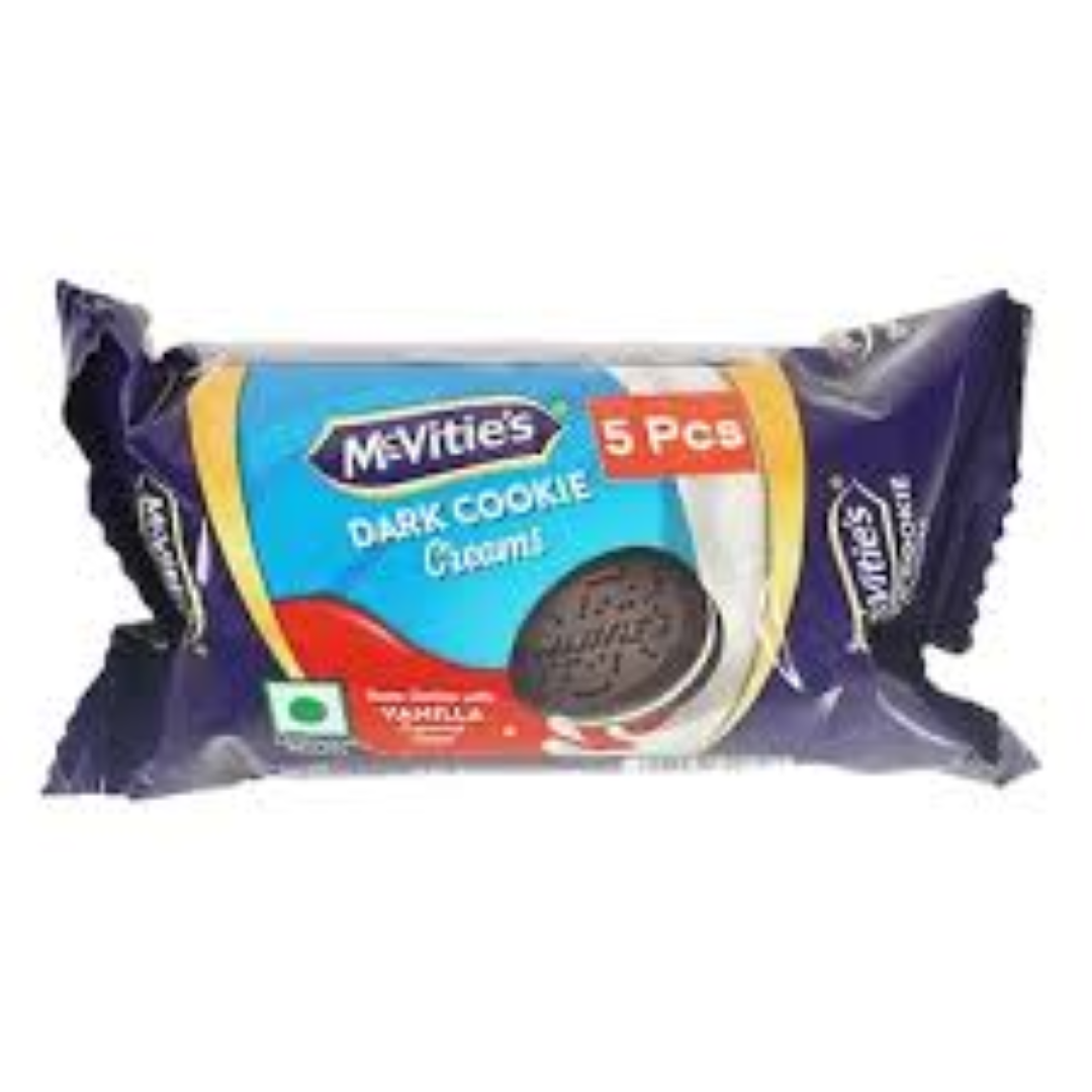 MCVITIES DARK COOKIE CREAM VANILLA 40.4G
